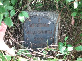 Greenwich Meridian Marker; England; Hertfordshire; Nr Barwick